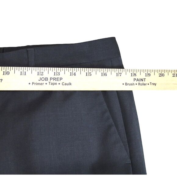 Express Photographer Wool Blend Dress Pants 32x30 Grey Slim Fit Tapered Trousers - Picture 5 of 8